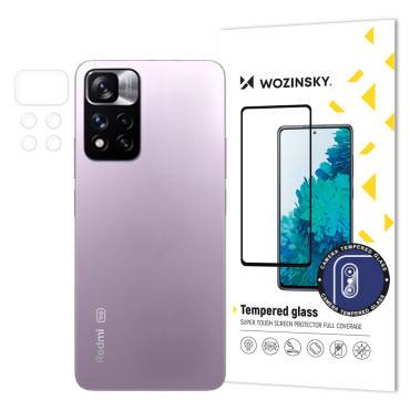 Gehard glas 9h voor de volledige camera-camera voor Xiaomi Redmi Note 11 Pro + Camera Glass