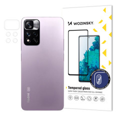 Vidro temperado 9h para toda a câmera da câmera para Xiaomi Redmi Nota 11 Pro + Vidro de Câmera