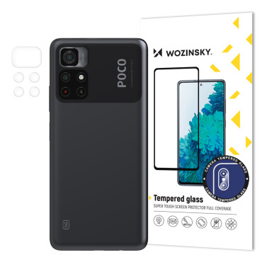 Gehard glas 9h voor de volledige camera-camera voor Xiaomi Poco M4 PRO 5G Camera Glass