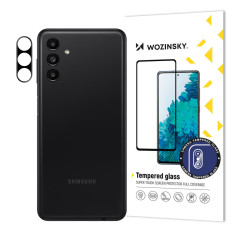 Rūdīts stikls 9h visai kameras kamerai Samsung Galaxy A13 5G Full Camera Glass