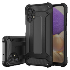 Armored Hybrid Case Case Samsung Galaxy A73 Hybrid Armor - Zwart