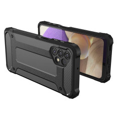 Armored Hybrid Case Case Samsung Galaxy A73 Hybrid Armor - Zwart