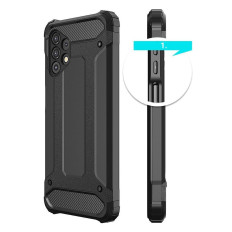 Armored Hybrid Case Case Samsung Galaxy A73 Hybrid Armor - Zwart