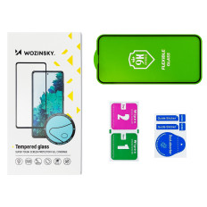 Vidrio de vidrio de vidrio con marco para Samsung Galaxy S22 + Funda completa Flexi Nano