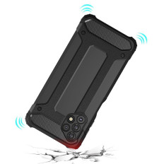 Armored Hybrid Case Case Samsung Galaxy A73 Hybrid Armor - Zwart