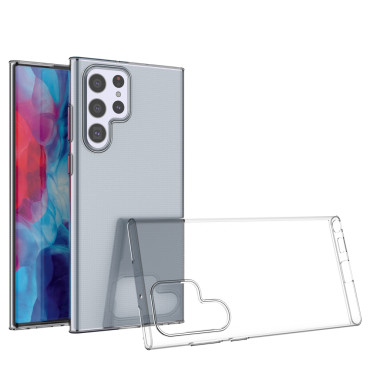 GEL CASE ETUI ULTRA TÖRTÉNŐ A SAMSUNG GALAXY S22 ULTRA átlátszó