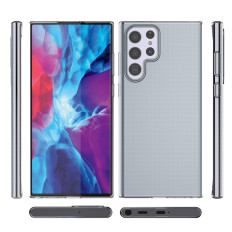 Gel Case Etui Ultra Clear pro Samsung Galaxy S22 Ultra Transparent