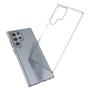 Gélové puzdro ETUI ULTRA CLEAR pre Samsung Galaxy S22 Ultra Transparentné