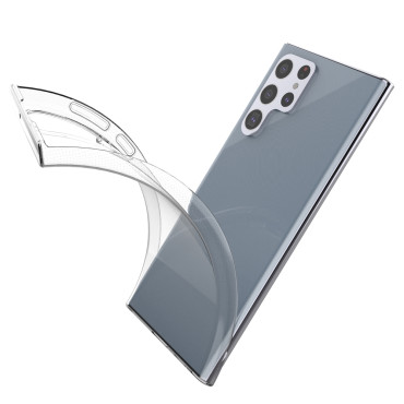 Gélové puzdro ETUI ULTRA CLEAR pre Samsung Galaxy S22 Ultra Transparentné
