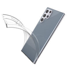 Gélové puzdro ETUI ULTRA CLEAR pre Samsung Galaxy S22 Ultra Transparentné
