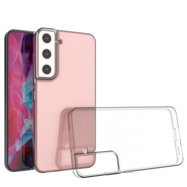 Caso de casos de gel para Samsung Galaxy S22 + Ultra Claro 0.5mm - Transparente