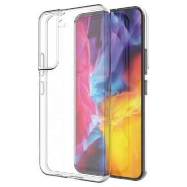 Caso de casos de gel para Samsung Galaxy S22 + Ultra Claro 0.5mm - Transparente