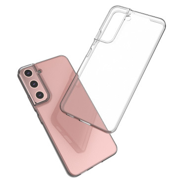 Caso de casos de gel para Samsung Galaxy S22 + Ultra Claro 0.5mm - Transparente