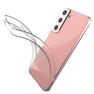 Caso de casos de gel para Samsung Galaxy S22 + Ultra Claro 0.5mm - Transparente