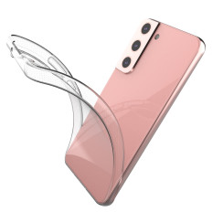 Caso de casos de gel para Samsung Galaxy S22 + Ultra Claro 0.5mm - Transparente