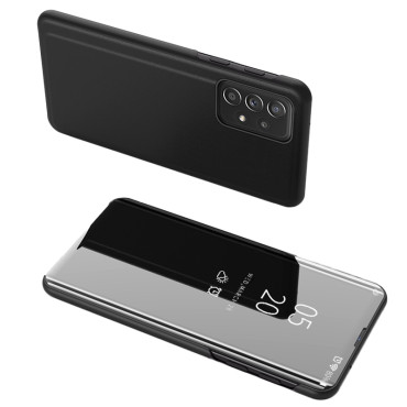 Saken med Samsung Galaxy A73 Clear View Case - Svart