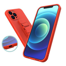 Silikoonikott hulkuvate triip Xiaomi Poco M4 Pro 5G Rope Case - must