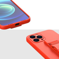Silikoonikott hulkuvate triip Xiaomi Poco M4 Pro 5G Rope Case - must
