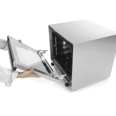 Konvekcijas krāsns ar H90s mitrināšanu 4 lokšņu metāla 438x315mm Hendi 227077