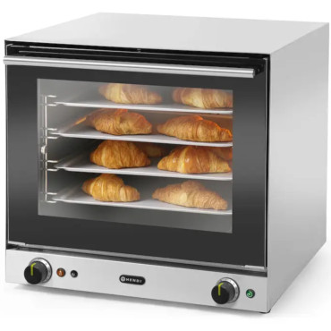 Konvekcijas krāsns ar H90s mitrināšanu 4 lokšņu metāla 438x315mm Hendi 227077