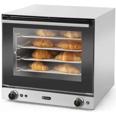 Forno a convezione con umidificazione H90S su 4 fogli in metallo 438x315mm Hendi 227077