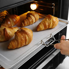 Horno de convección con HUMIDIFICACIÓN H90S en 4 hojas de metal 438x315mm Hendi 227077