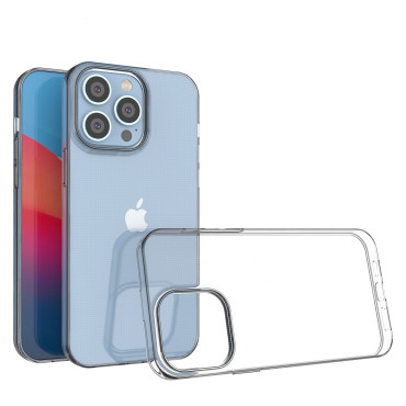 Gélové puzdro pre iPhone 14 Pro Max Ultra Clear 0.5mm - transparentné