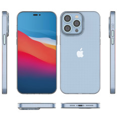 GEL Case Case for iPhone 14 Pro Max Ultra Clear 0.5mm - gjennomsiktig