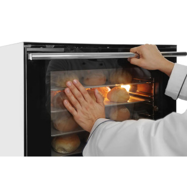 Convection furnace with H90S humidification on 4 sheet metal 438x315mm Hendi 227077