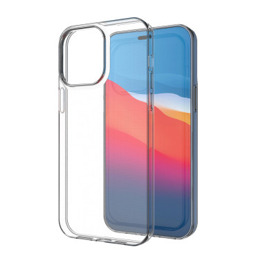 Gel Falletui für iPhone 14 Pro Max ultra klar 0.5mm - transparent