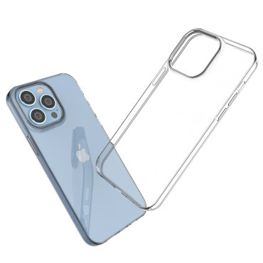 Gélové puzdro pre iPhone 14 Pro Max Ultra Clear 0.5mm - transparentné