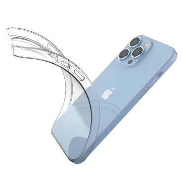 GEL Case Case for iPhone 14 Pro Max Ultra Clear 0.5mm - gjennomsiktig