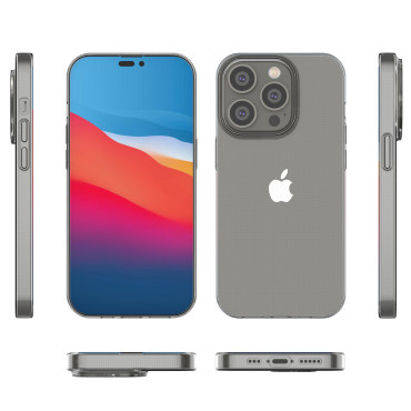 Gel Case Case za iPhone 14 Pro Ultra Clear 0.5mm - pregleden