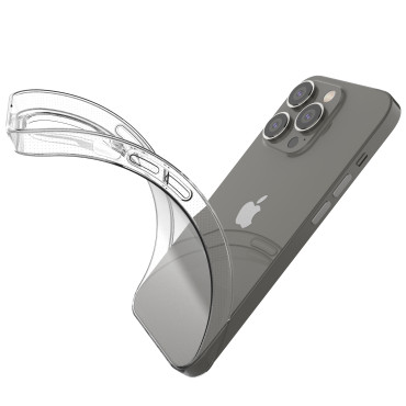 Gelfallsfall för iPhone 14 Pro Ultra Clear 0.5mm - Genomskinlig