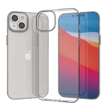 Gélové puzdro pre iPhone 14 plus ultra 0.5mm - transparentné
