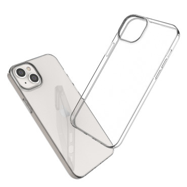 Gēla case gadījumā iPhone 14 plus ultra skaidrs 0.5mm - caurspīdīgs