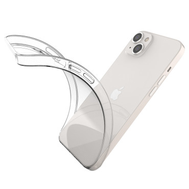 Gélové puzdro pre iPhone 14 plus ultra 0.5mm - transparentné