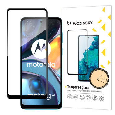 Temperované sklo na Motorola MOTO G22 Full Lepiace sklo