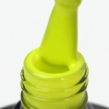 OCHO NAILS Hybrid nail polish fluo F01 -5 g — close-up of the surface