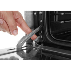 Konvekční pec s H90S zvlhčováním na 4 plechu 438x315mm Hendi 227077