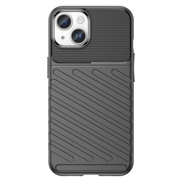 Oklopni slučaj kućišta na iPhone 14 plus Thunder Case - Crni