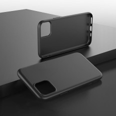 Cubierta de caja elástica de gel para iPhone 14 Plus Funda Suave - Negro