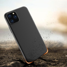 Gelio elastinis dėklas "iPhone 14 Pro Max Soft Case" - juoda