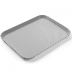 Petite plateaux de service Fast Food en polypropylène GRIS Hendi 878705