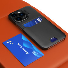 Case TOUCH WALNET ZA KARTICA Z CASE ON SAMSUNG GALAXY S23 Usnje Sand Case - črna