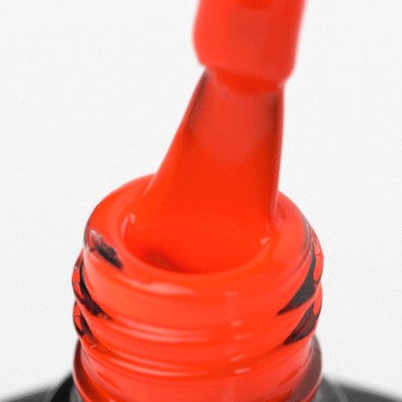 OCHO NAILS Hibridni lak za nokte fluo F04 - 5 g — detaljni prikaz površine