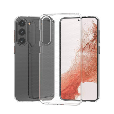 Caso fino caso 0.5mm No Samsung Galaxy S23 + - Transparente