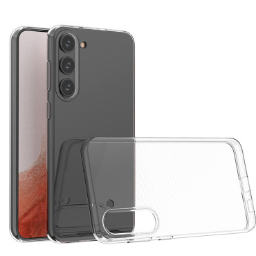 Caso fino caso 0.5mm No Samsung Galaxy S23 + - Transparente