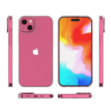 Case Case op iPhone 15 Plus Ultra Clear - Transparant