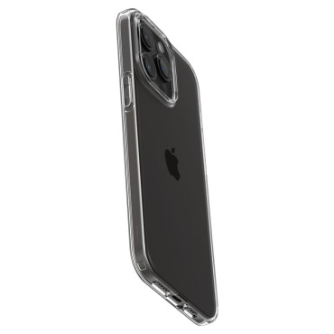 Fall på iPhone 15 Pro flytande kristall - transparent